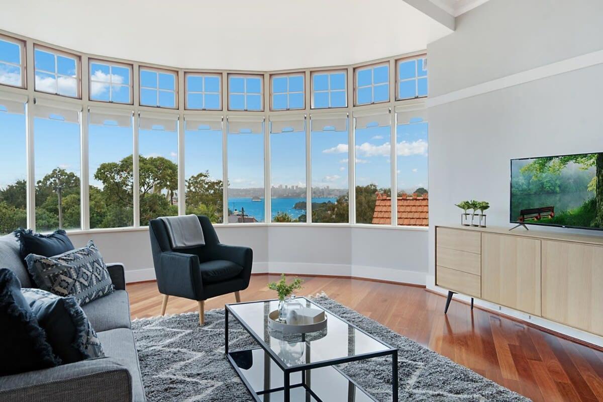 Huge Harbour View Apartment In Historic Home Sydney Buitenkant foto