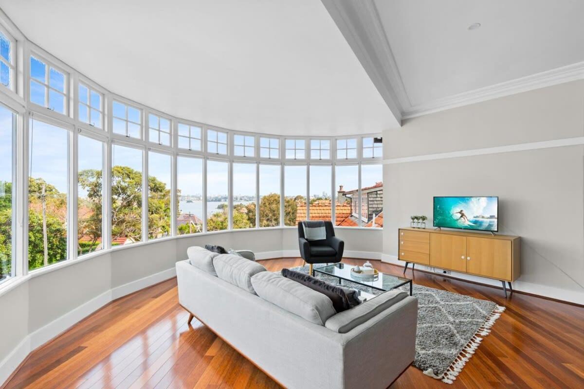 Huge Harbour View Apartment In Historic Home Sydney Buitenkant foto